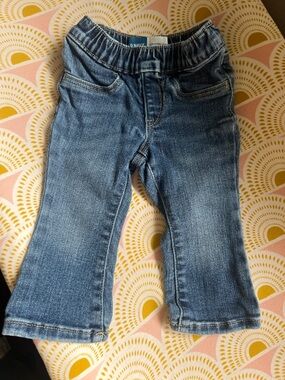 Old Navy Girls Blue Denim Bootcut Jeans